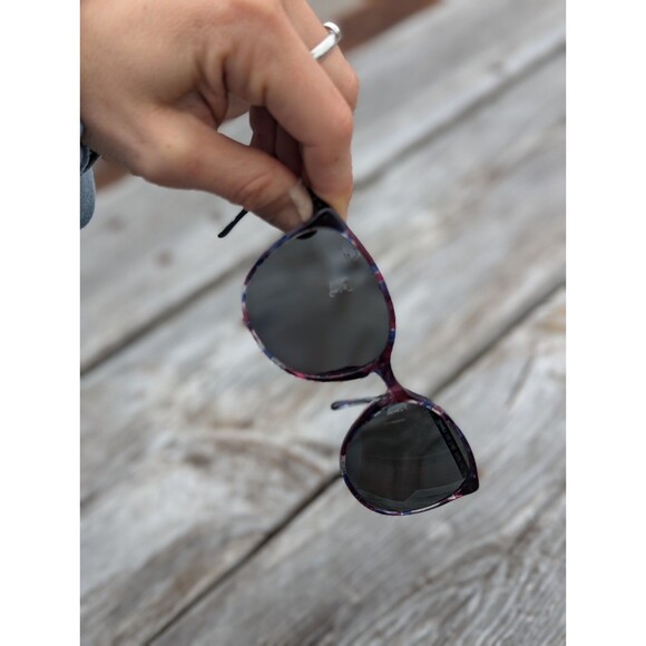 Chanel 3282 c.1491 Violet Purple on Clear 54/18/140 Made Italy FRAMES glasses